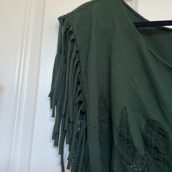 Rebeltude shredded green fairy dress size m - Picture 2 of 4